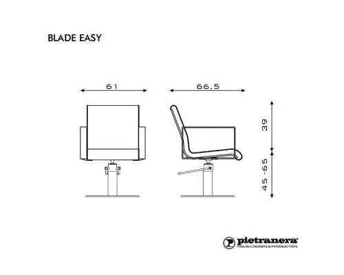 Кресло парикмахерское BLADE EASY